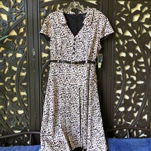 🐆 NWT Alex Marie Animal Print Leopard Cheetah Dress 🐆